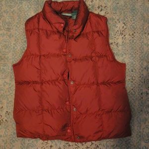 L.L. Bean goose down vest